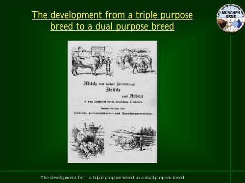 Strategy of the Dual Purpose Breeding - WSFF
