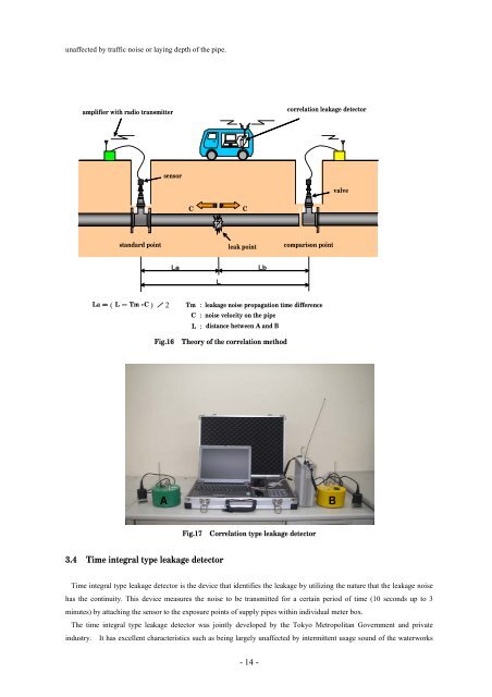 Leakage Prevention Guidebook - Bureau of Waterworks Tokyo ...