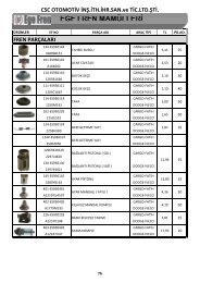 (OCAK 2013 L\335STE SON.xls) - Csc Otomotiv