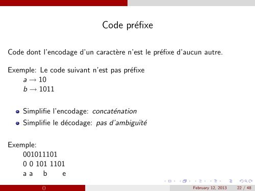 Les algorithmes voraces - UQAC