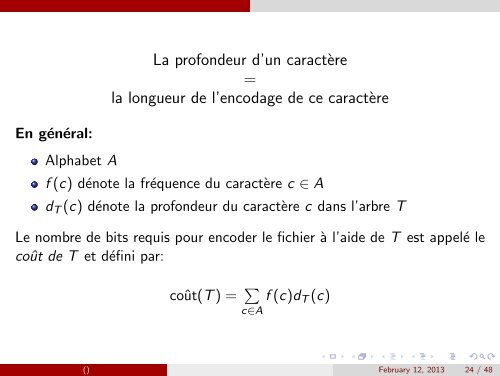 Les algorithmes voraces - UQAC