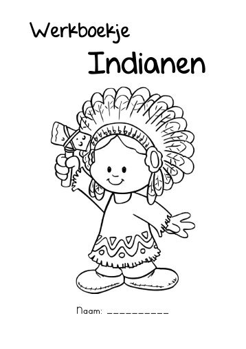 Werkbladen indianen