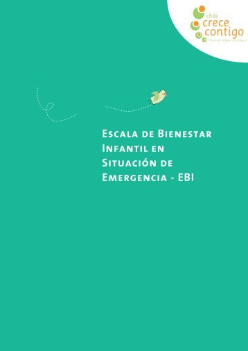 Escala de Bienestar Infantil en Situacion - Chile Crece Contigo