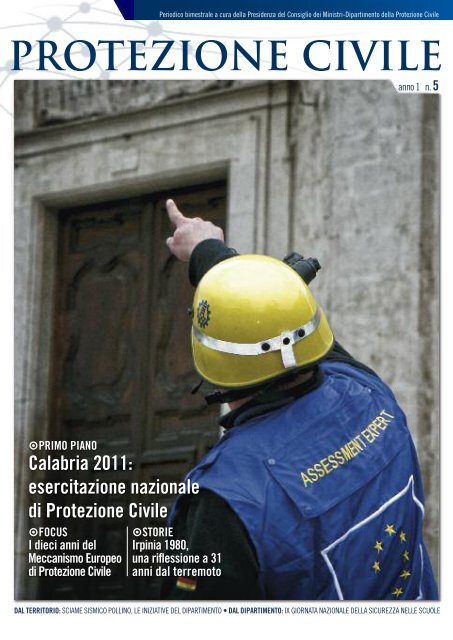 anno I, n. 5 - Dipartimento della Protezione Civile