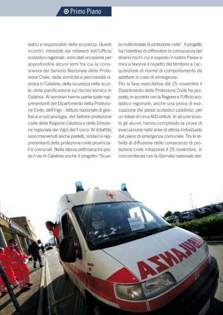 anno I, n. 5 - Dipartimento della Protezione Civile