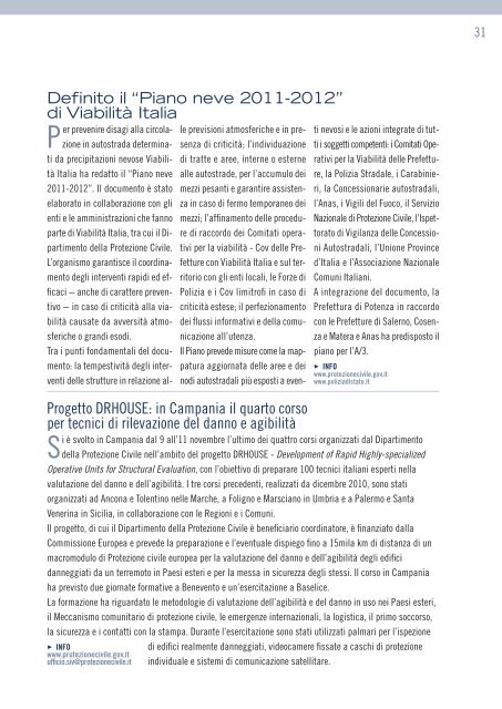 anno I, n. 5 - Dipartimento della Protezione Civile