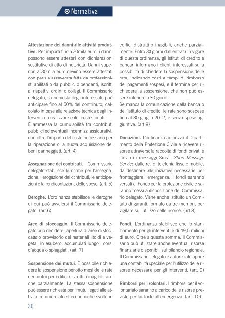 anno I, n. 5 - Dipartimento della Protezione Civile