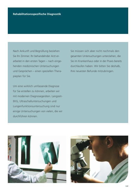 Informationen für Patienten - MediClin Staufenburg Klinik