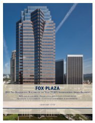 Fox Plaza Brochure - IrvineCompanyOffice.com