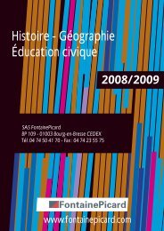 Histoire - Géographie Éducation civique - Fontainepicard