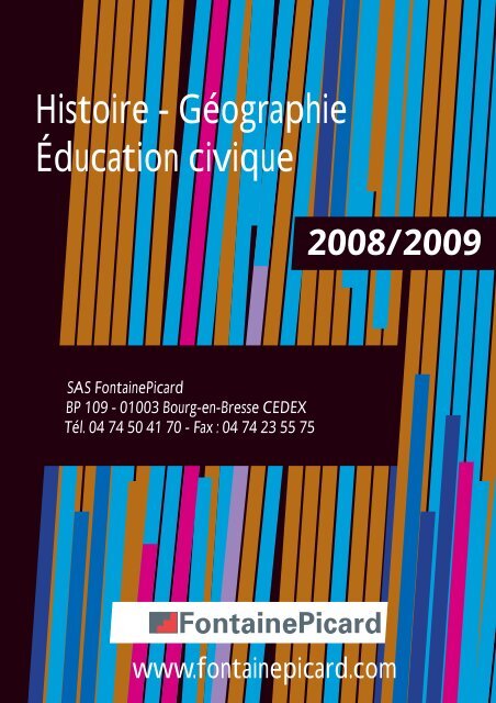 Histoire - Géographie Éducation civique - Fontainepicard