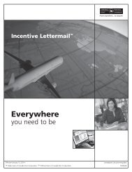 Incentive Lettermail - Canada Post