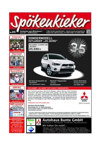 Autohaus Bunte Gmbh - Der Spökenkieker