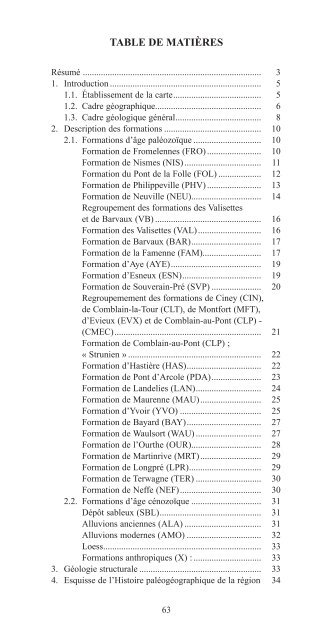 MAFFE GRANDHAN - Service gÃ©ologique de Wallonie