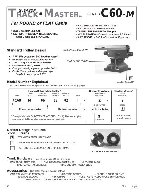 gleason festoon systems