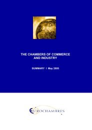 the chambers of commerce and industry - Eurochambres Academy