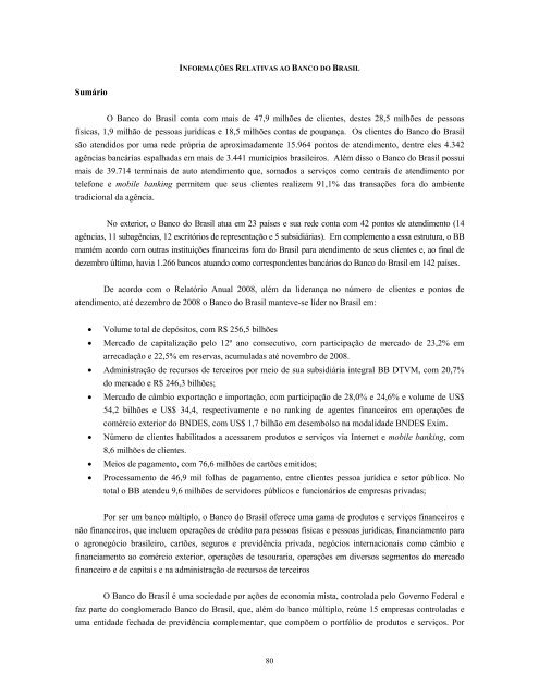 FIDC Cobra II - Prospecto Definitivo - Banco do Brasil