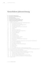 Konsolidierte Jahresrechnung - Swiss Life - Online Report