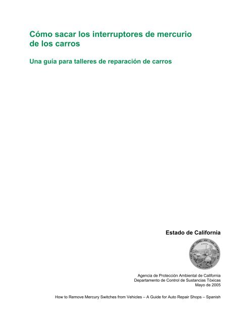 MW Guidance Manual Auto Repair Shops Spanish