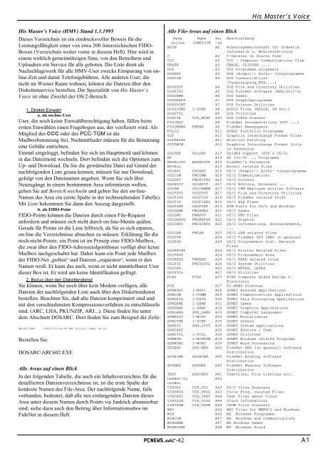 His Master's Voice PCNEWS4-42 A1 His Master's Voice PCNEWS4-42 A1