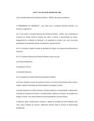 LEI NÂº 7.353, DE 29 DE AGOSTO DE 1985 Cria o Conselho ...