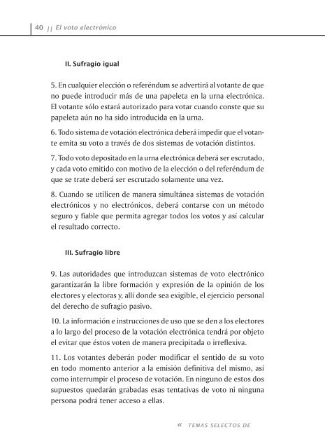 El voto electrónico - Tribunal Electoral del Poder Judicial de la ...