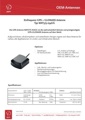 Maxtenna Integrierte-Antennen... - ppm GmbH