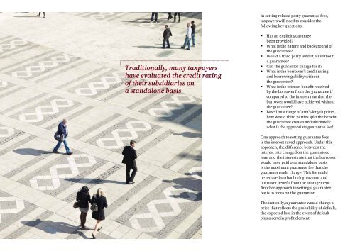 Transfer pricing perspectives: Winds of Change - PwC