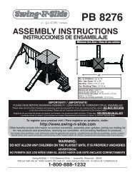 Assembly Instructions / Instrucciones de ensamblaje - Easy2.com