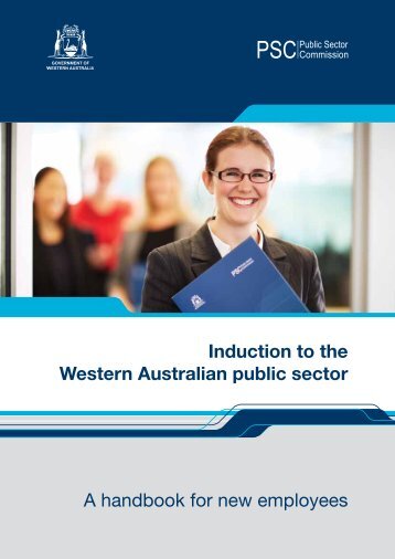 a handbook for new employees - Public Sector Commission - The ...