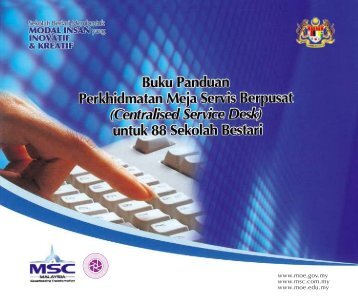 Buku panduan perkhidmatan meja service berpusat - btpnpp