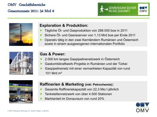 als 1000 Tage unfallfrei Der Weg der OMV ... - Quality Austria