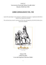 LIBRO GENEALOGICO VOL. VIII - ANICA