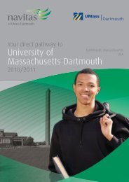 University of Massachusetts Dartmouth - Navitas