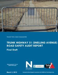 (snelling avenue) road safety audit report