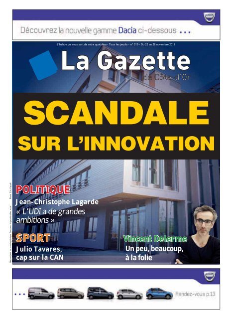 TÃ©lÃ©charger le numÃ©ro - La Gazette de CÃ´te d'Or