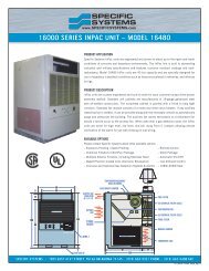 16000 SERIES INPAC UNIT â MODEL 16480 - Specific Systems