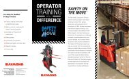 Safety On The Move - Raymond Corporation