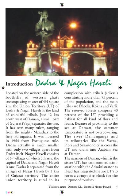 The Lesser-known Union Territory of Dadra and Nagar Haveli.