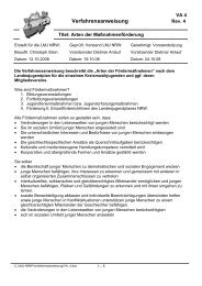 Verfahrensanweisung