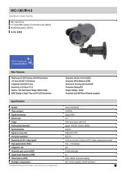 VKC-1361/IR-4.0 - SLD Security & Communications