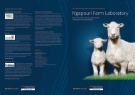 Ngapouri Farm Laboratory - UniServices