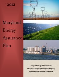 Download the Maryland Energy Assurance Plan