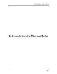 Environmental Manual - Andhra Pradesh Municipal Development ...