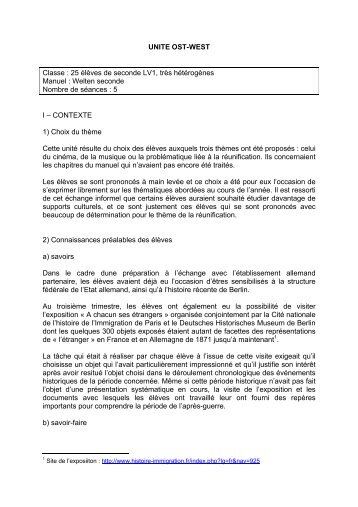 Document - Site allemand de l'académie de Versailles