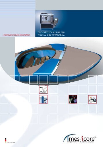 cnc-frÃƒÂ¤stechnik fÃƒÂ¼r den modell- und formenbau. - imes-icore GmbH