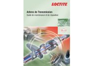 Arbres de Transmission - Loctite