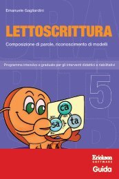 Guida Lettoscrittura 5 - Edizioni Erickson