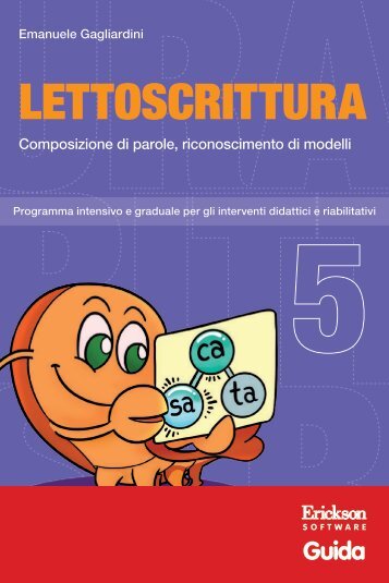 Guida Lettoscrittura 5 - Edizioni Erickson