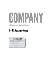 The Company-preview Aug 2010 â Pdf [1Mb] - D101 Games